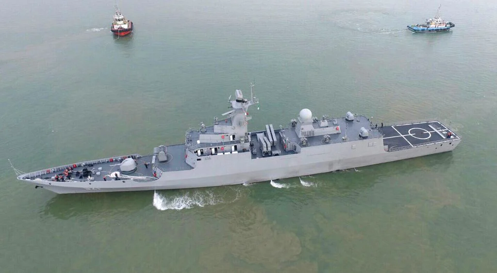 Algerian Navy C28A corvette El Fateh (921)