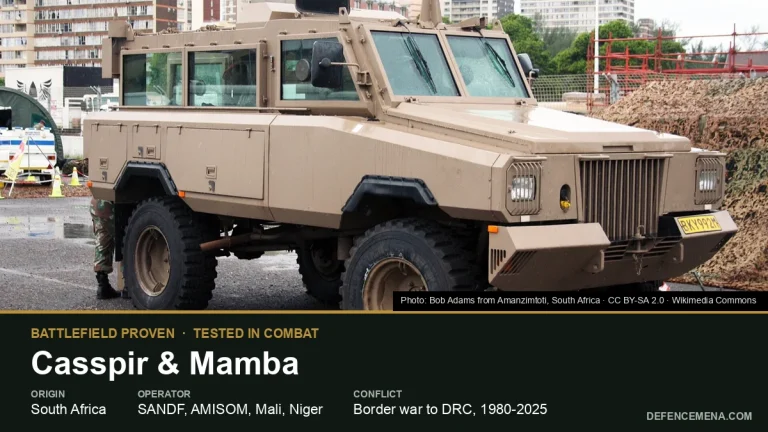 Casspir and Mamba: What South Africa’s Mine-Protected Vehicles Proved in African Combat