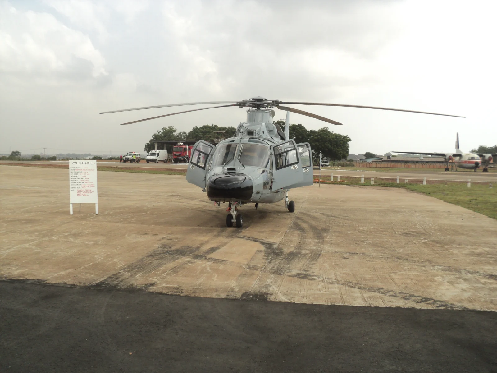Ghana Air Force Harbin Z-9EH helicopter