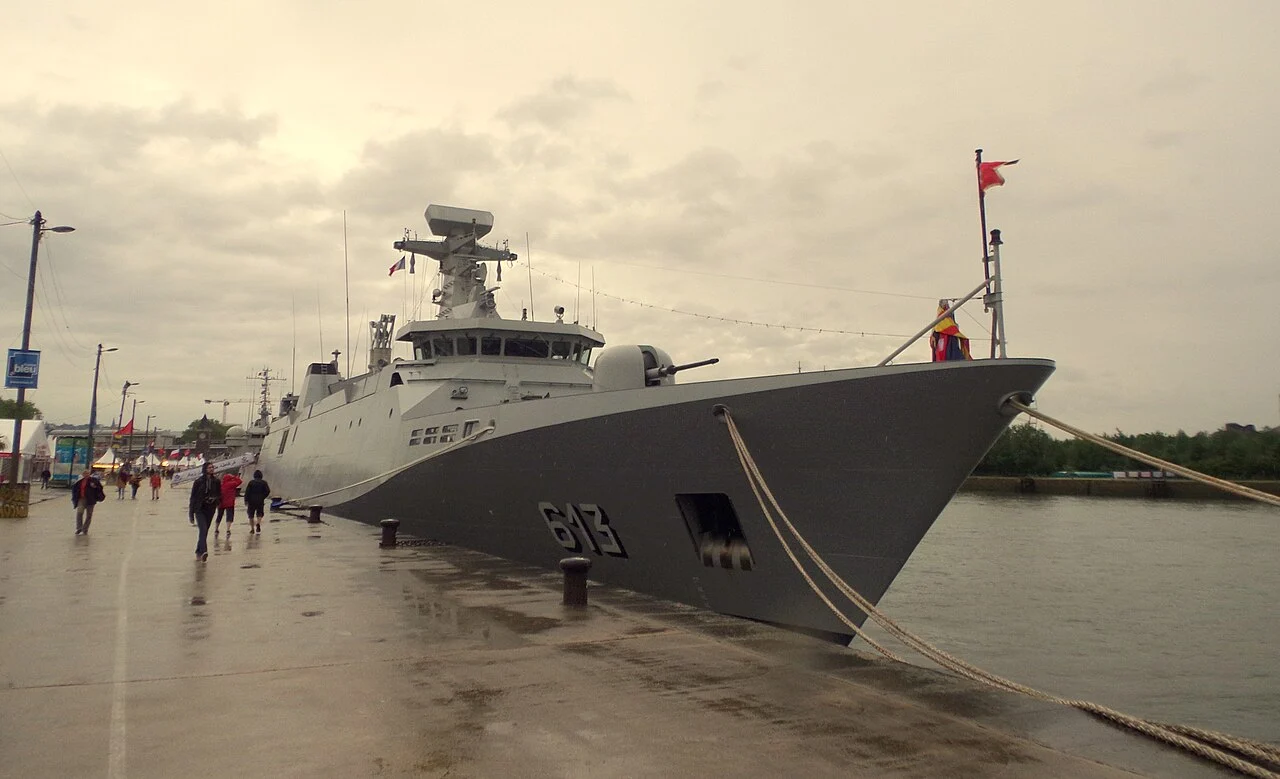 Royal Moroccan Navy Sigma-class frigate Tarik Ben Ziyad