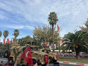 Turkish-Made Amazon Armoured Vehicles Spotted in Haftar-Aligned Libyan Parade