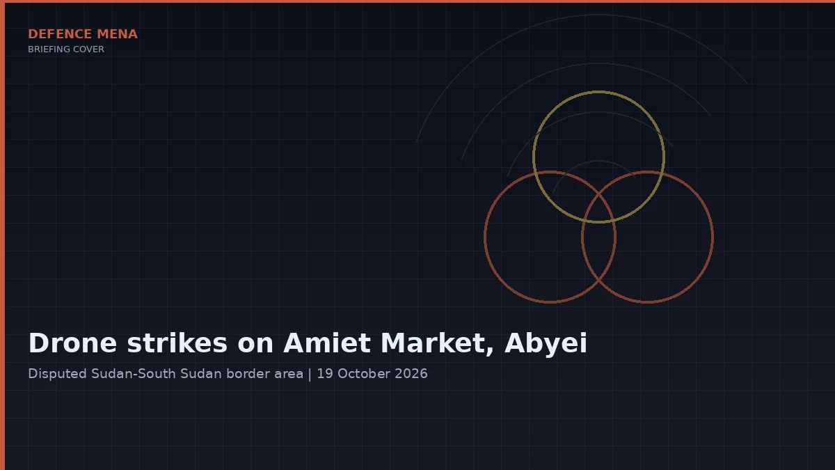 Drone Strikes on Abyei’s Amiet Market Kill at Least 73: What Is Confirmed and Who Is Blamed
