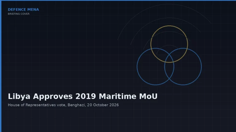 Libya’s Eastern Parliament Approves the 2019 Maritime Deal With Türkiye: What the Vote Changes
