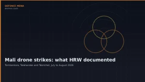 HRW Links Mali Army Drone Strikes to Civilian Deaths and Finds Shahed-Type Debris at a Kidal Health Centre