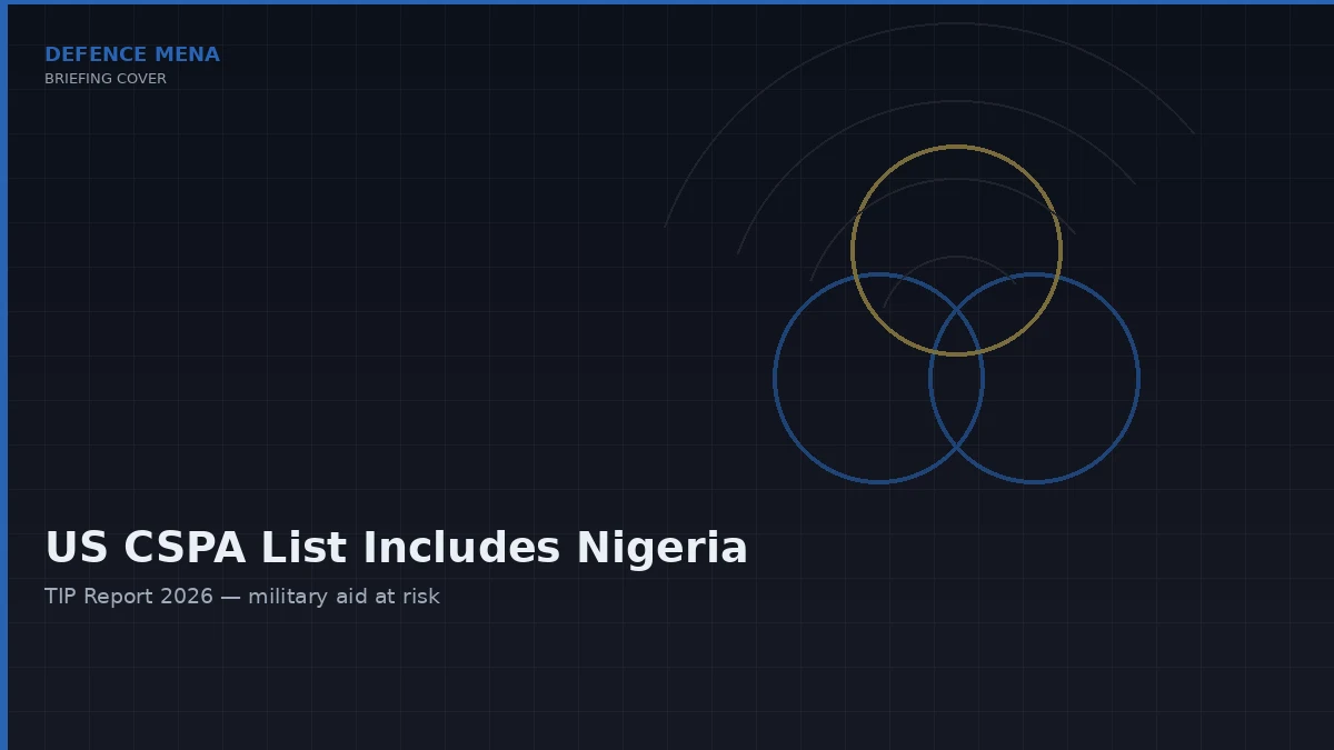 US Places Nigeria on 2026 Child Soldiers List: What the TIP Report Means for Military Aid