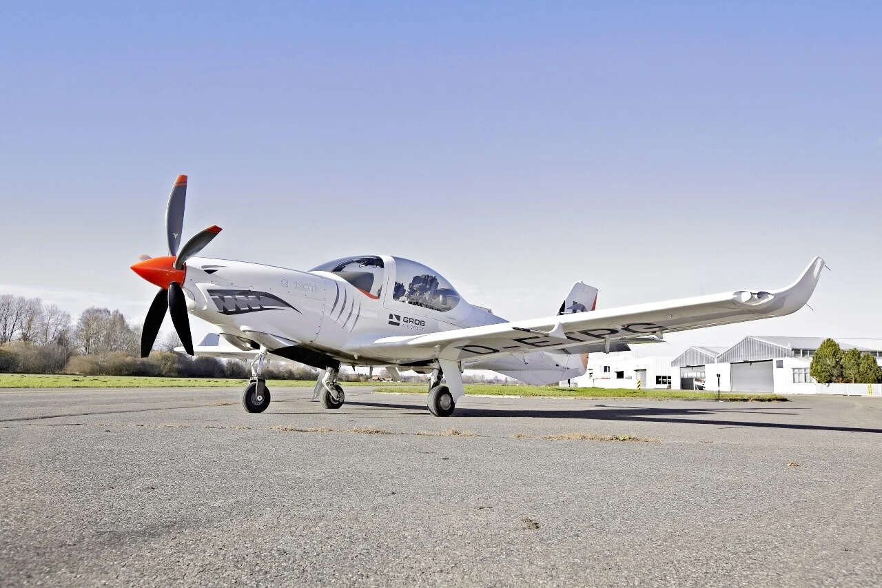 Grob G120TP primary trainer aircraft, the type operated by Ethiopia and Kenya