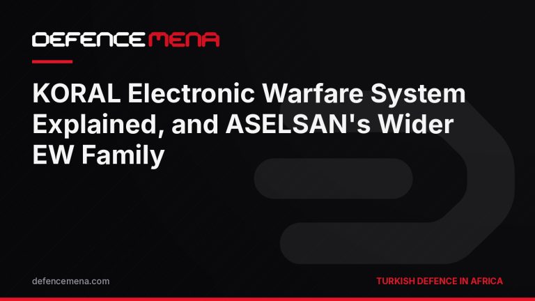 KORAL Electronic Warfare System Explained, and ASELSAN’s Wider EW Family