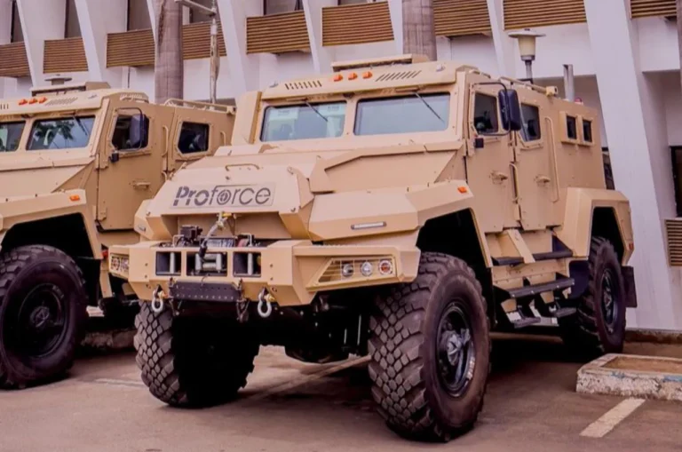 Proforce Unveils PF Terminator MRAP at Nigerian Army Day Celebration