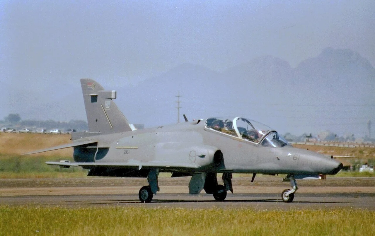 South African Air Force BAE Hawk Mk120 lead-in fighter trainer