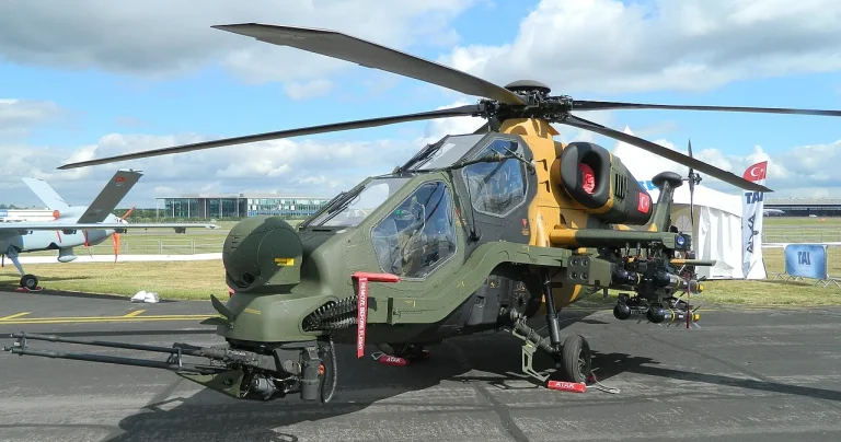 Which African Countries Operate the T129 ATAK Attack Helicopter?