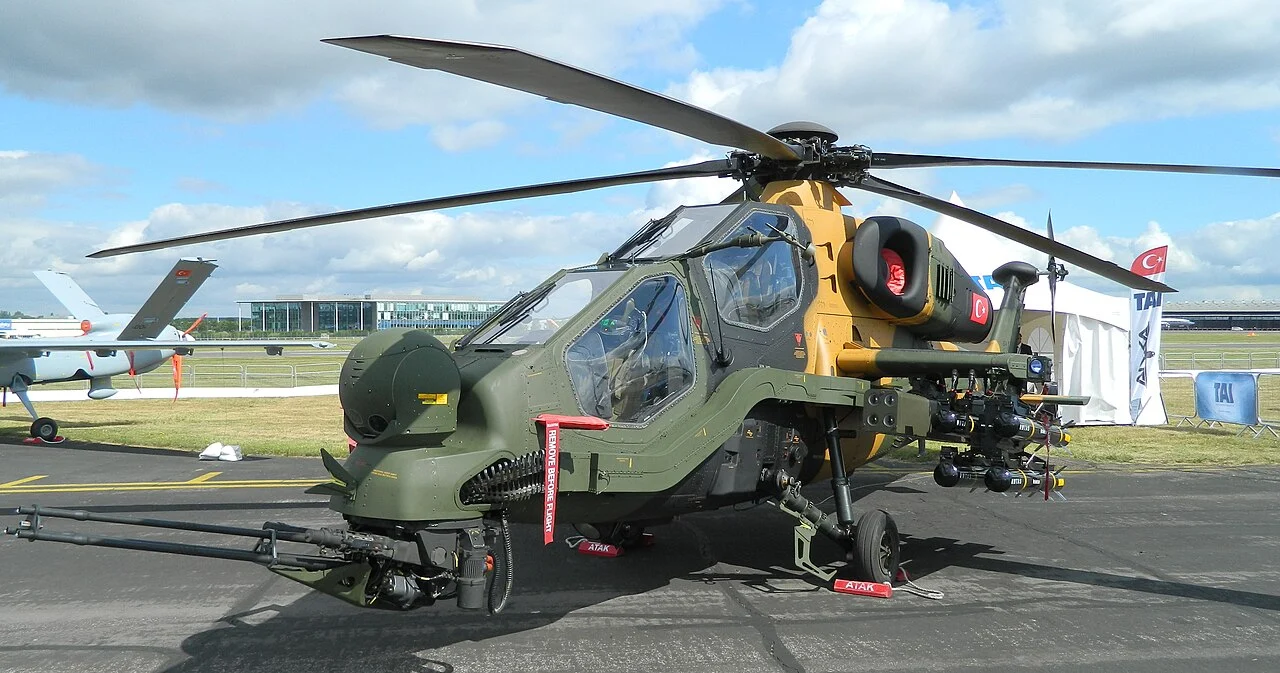 Which African Countries Operate the T129 ATAK Attack Helicopter?