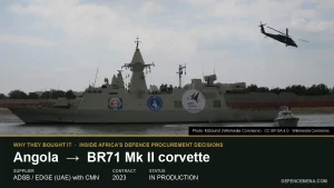 Why Did Angola Buy Corvettes from the UAE?