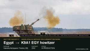 Why Did Egypt Buy (and Build) the K9 Howitzer?