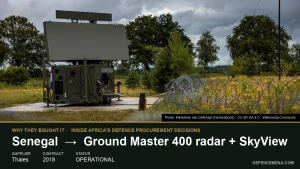 Why Did Senegal Buy the Ground Master 400 Radar?