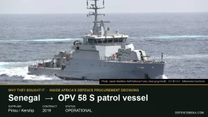 Why Did Senegal Buy the OPV 58 S?